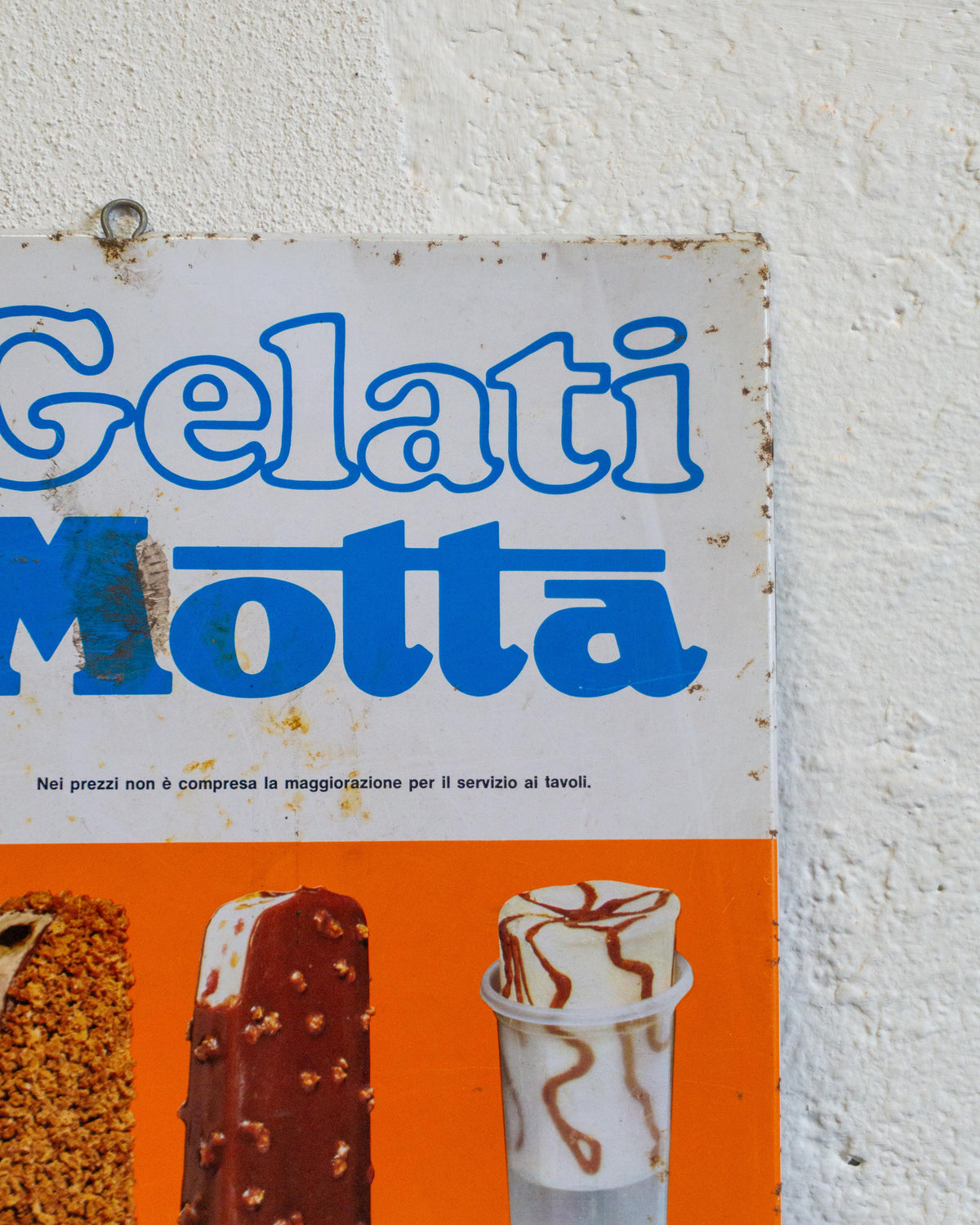 Insegna gelati Motta “Mottarello” – anni ’70
