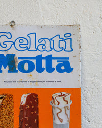 Insegna gelati Motta “Mottarello” – anni ’70