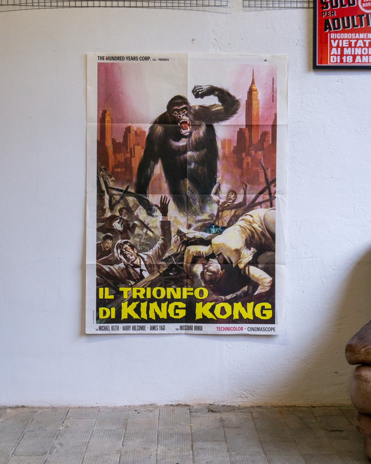 Manifesto Il Trionfo Di King Kong