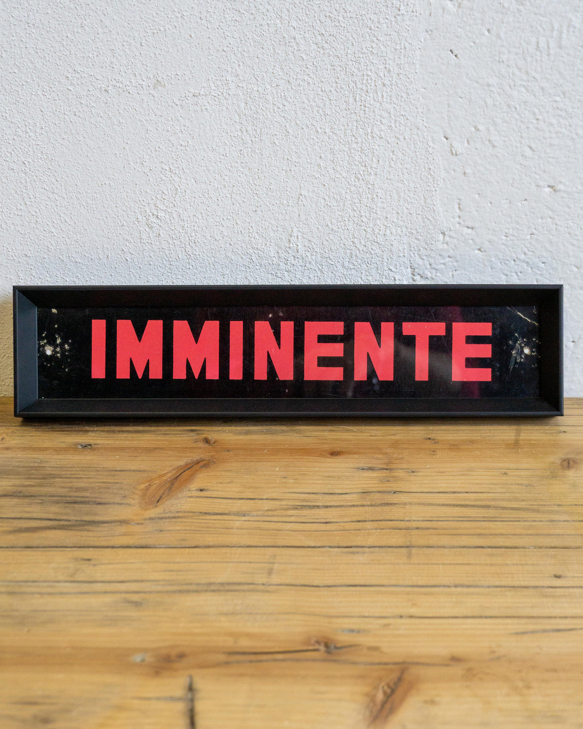 Insegna “Imminente” da cinema – anni ’70/’80