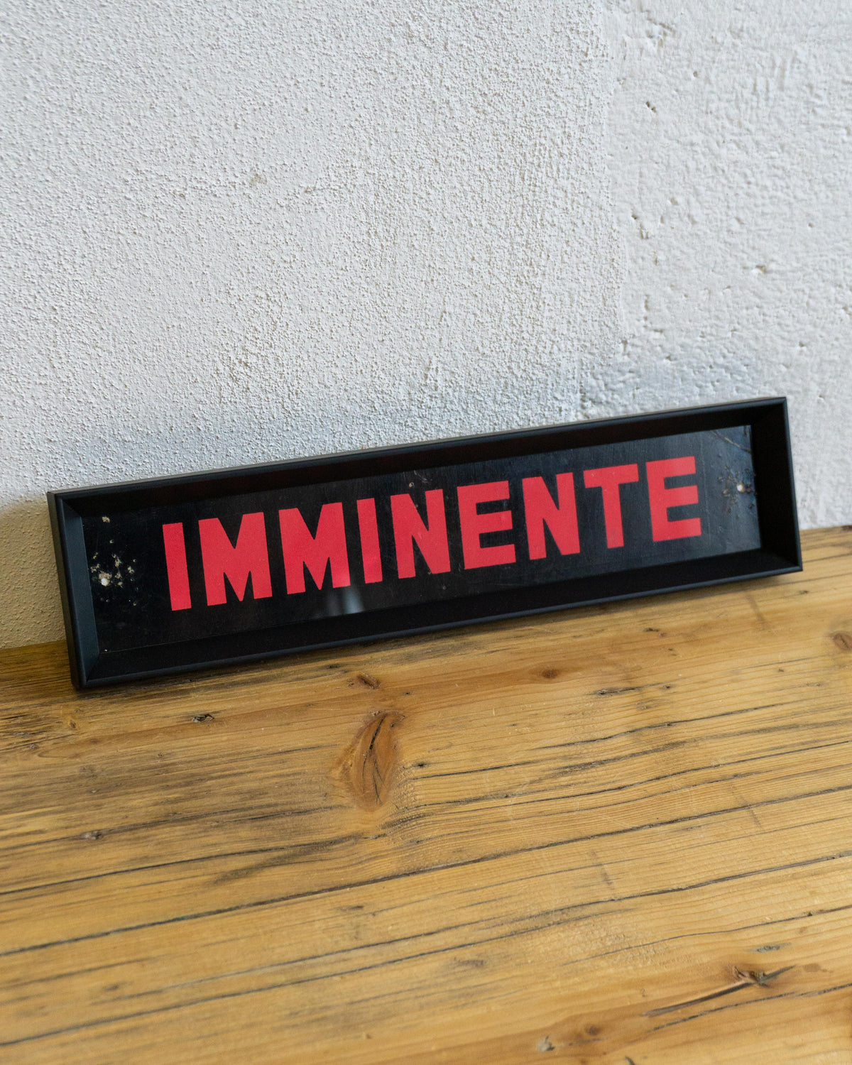Insegna “Imminente” da cinema – anni ’70/’80
