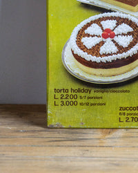 Insegna Alemagna Torte Gelati – anni ’80