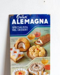 Insegna Alemagna Torte Gelato – anni ’70