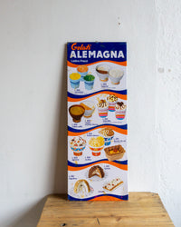 Insegna Gelati Alemagna – anni ’70