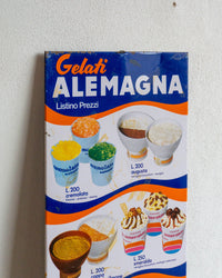 Insegna Gelati Alemagna – anni ’70