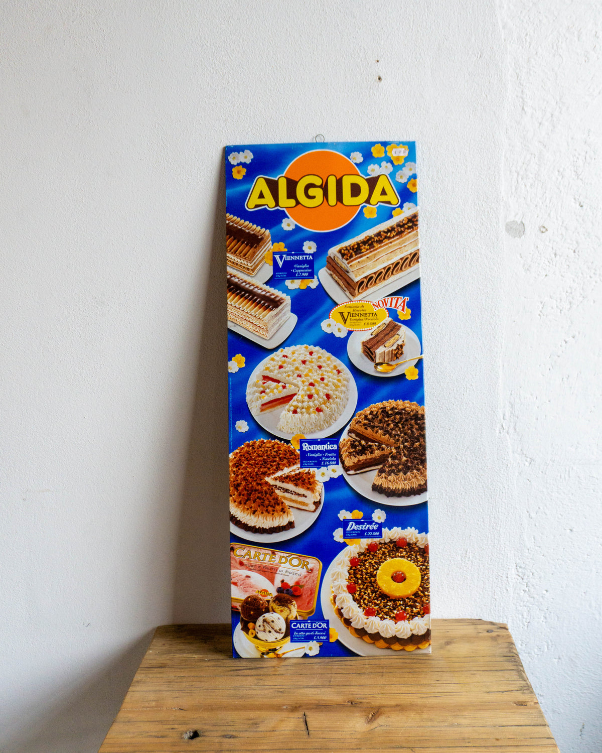 Insegna Gelati Torte Algida – anni ’80