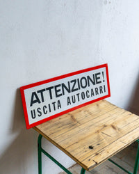 Insegna Sicurezza sul Lavoro – Italia 1970/80