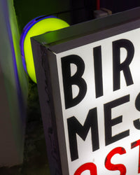 Insegna Luminosa Osteria Birra Messina – Palermo