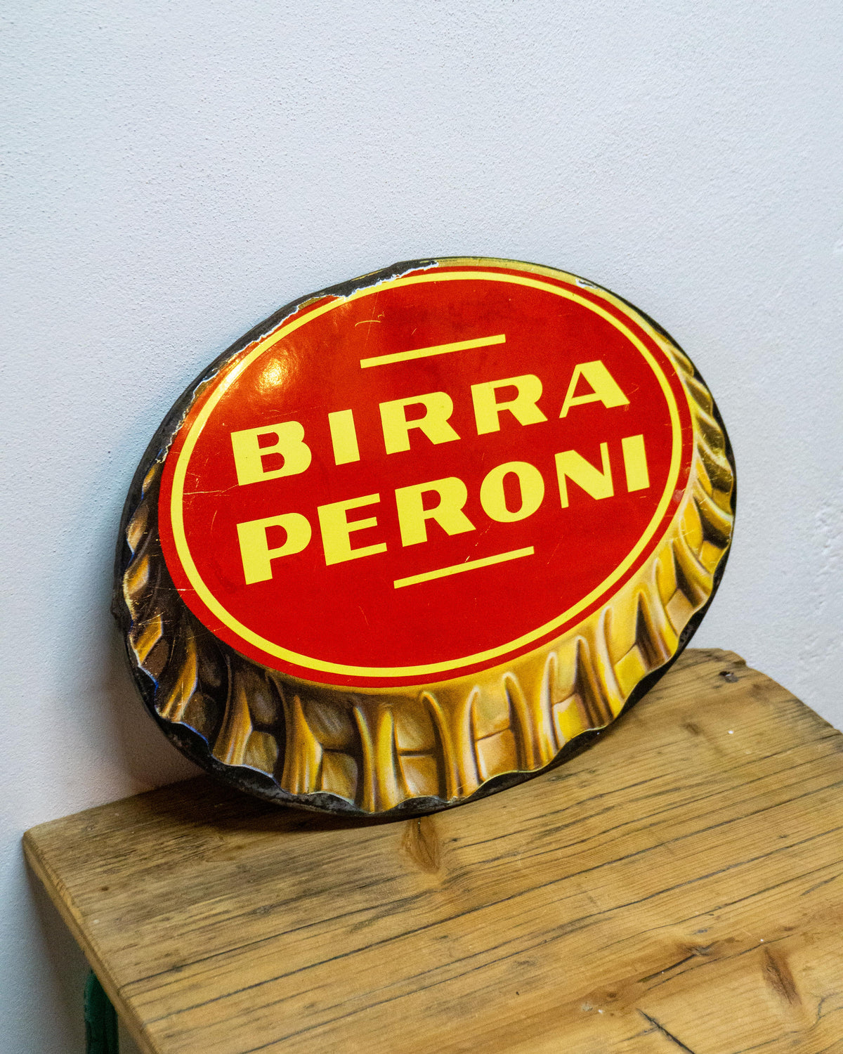 Insegna Birra Peroni Smaltata – 1960/70 Italia