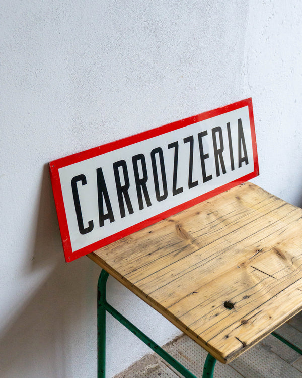 Insegna CARROZZERIA – Italia 1970/80