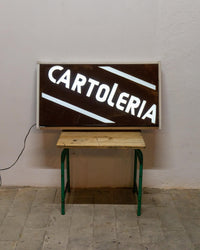 Insegna Cartolibreria – Anni 70 Luminosa