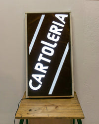 Insegna Cartolibreria – Anni 70 Luminosa