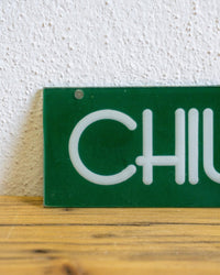 Insegna Chiuso  – 1980 Italia