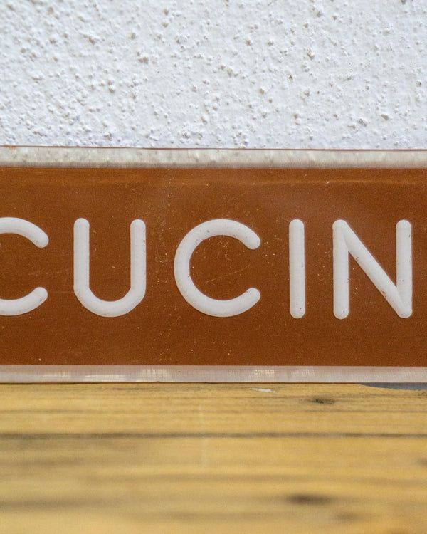 Insegna Cucina  – 1980 Italia