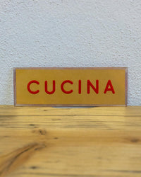 Insegna Cucina  – 1980 Italia