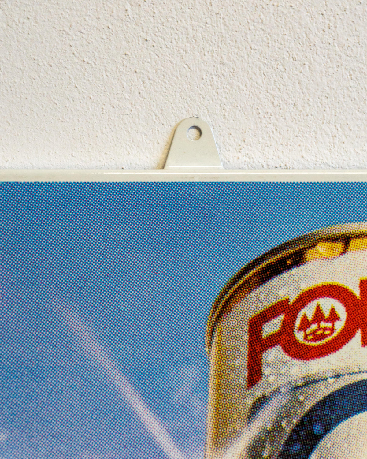 Insegna pubblicitaria Birra Forst con lattine – 1970