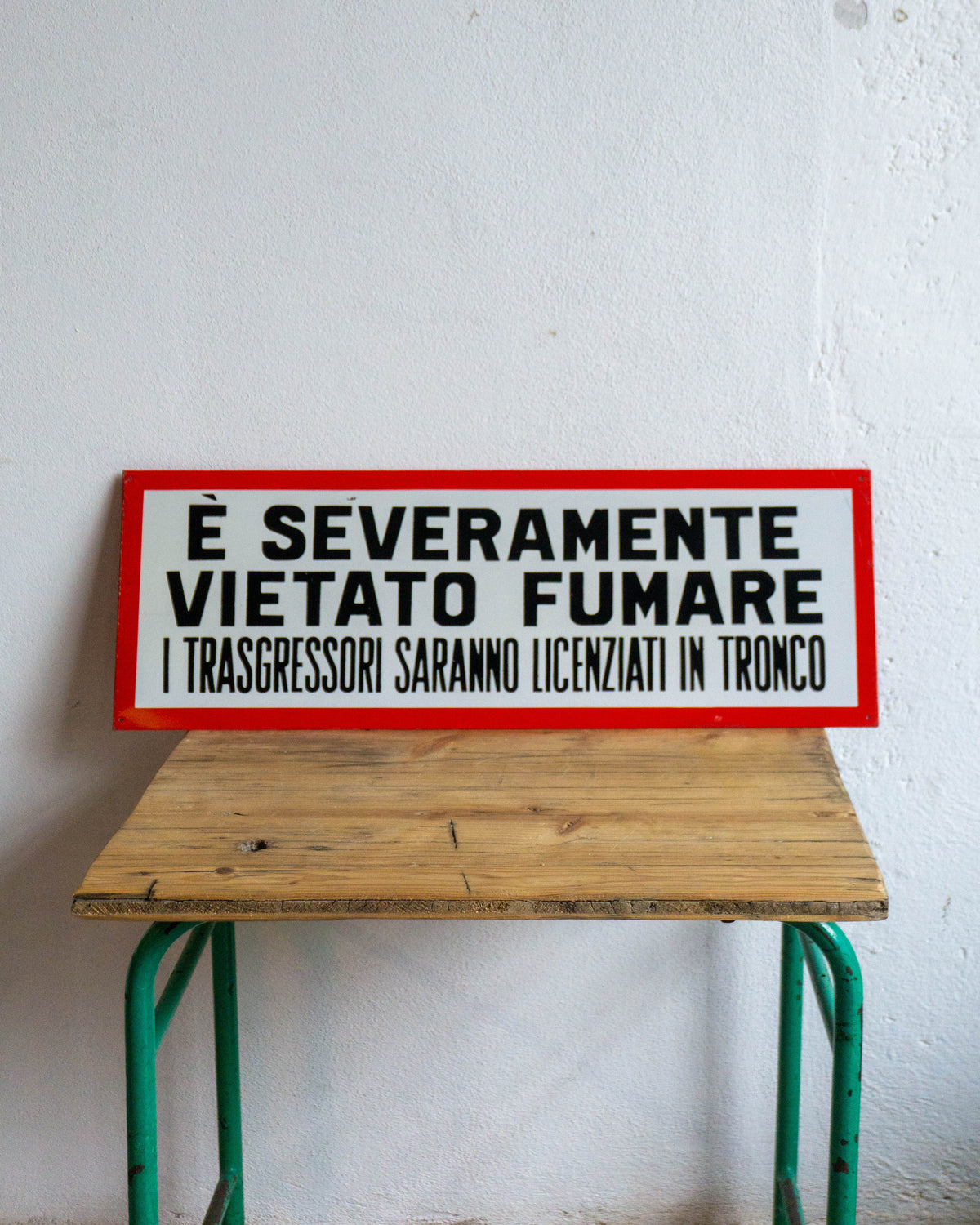 Insegna divieto – Italia 1970/80