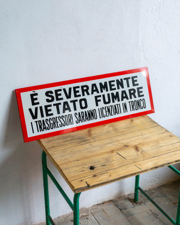 Insegna divieto – Italia 1970/80