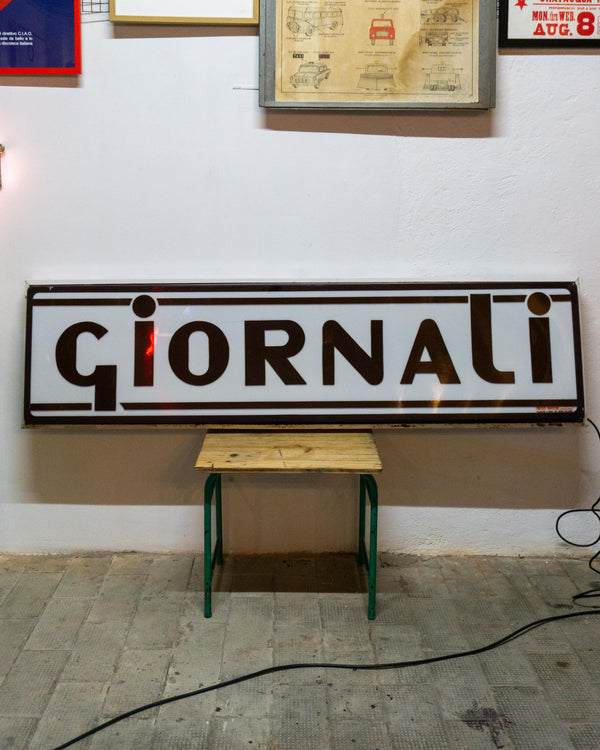 Insegna Giornali neon – Anni 70