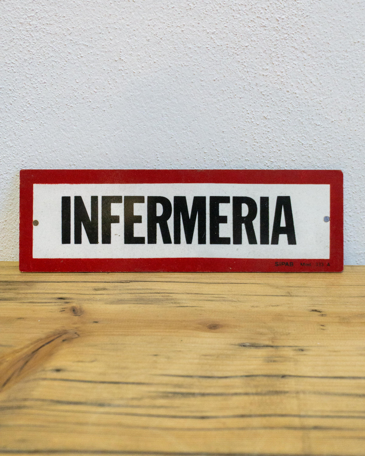 Insegna Infermeria – 1970 Italia