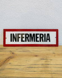 Insegna Infermeria – 1970 Italia