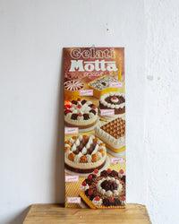 Insegna Gelati Torte Motta – Italia 1980
