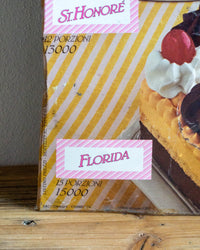 Insegna Gelati Torte Motta – Italia 1980