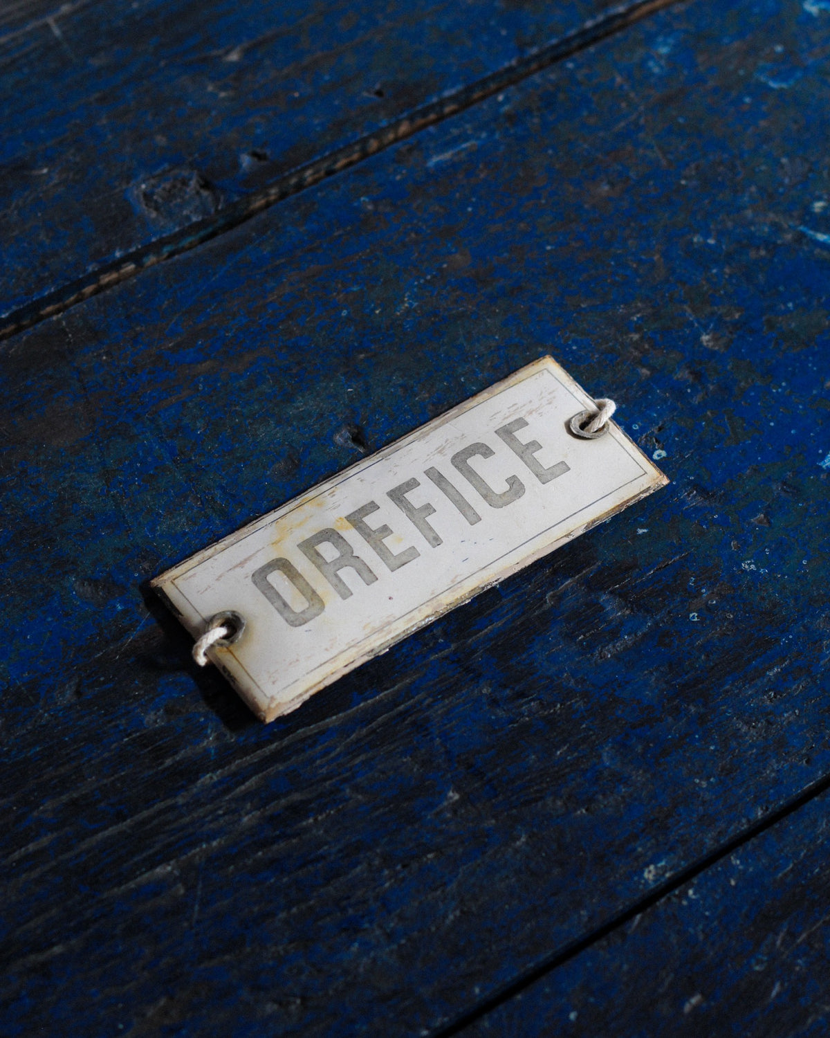 Insegna “Orefice” smaltata - 1970