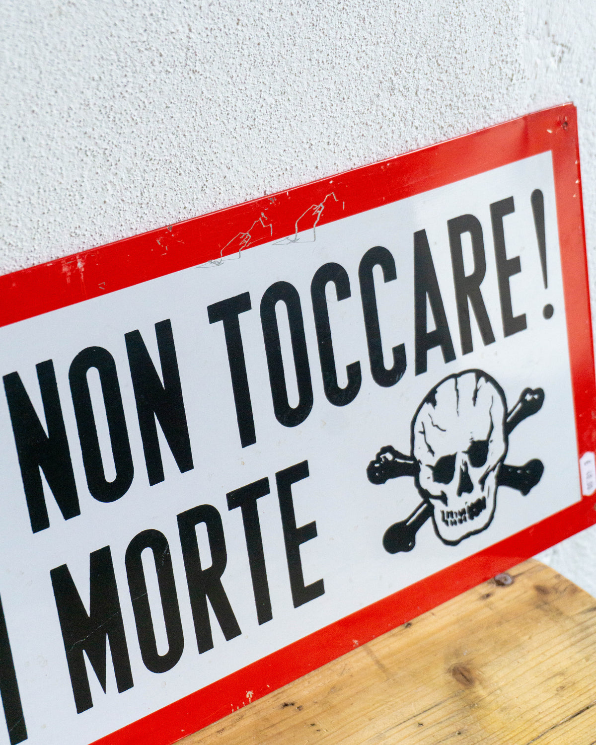 Insegna sicurezza – Italia 1970/80