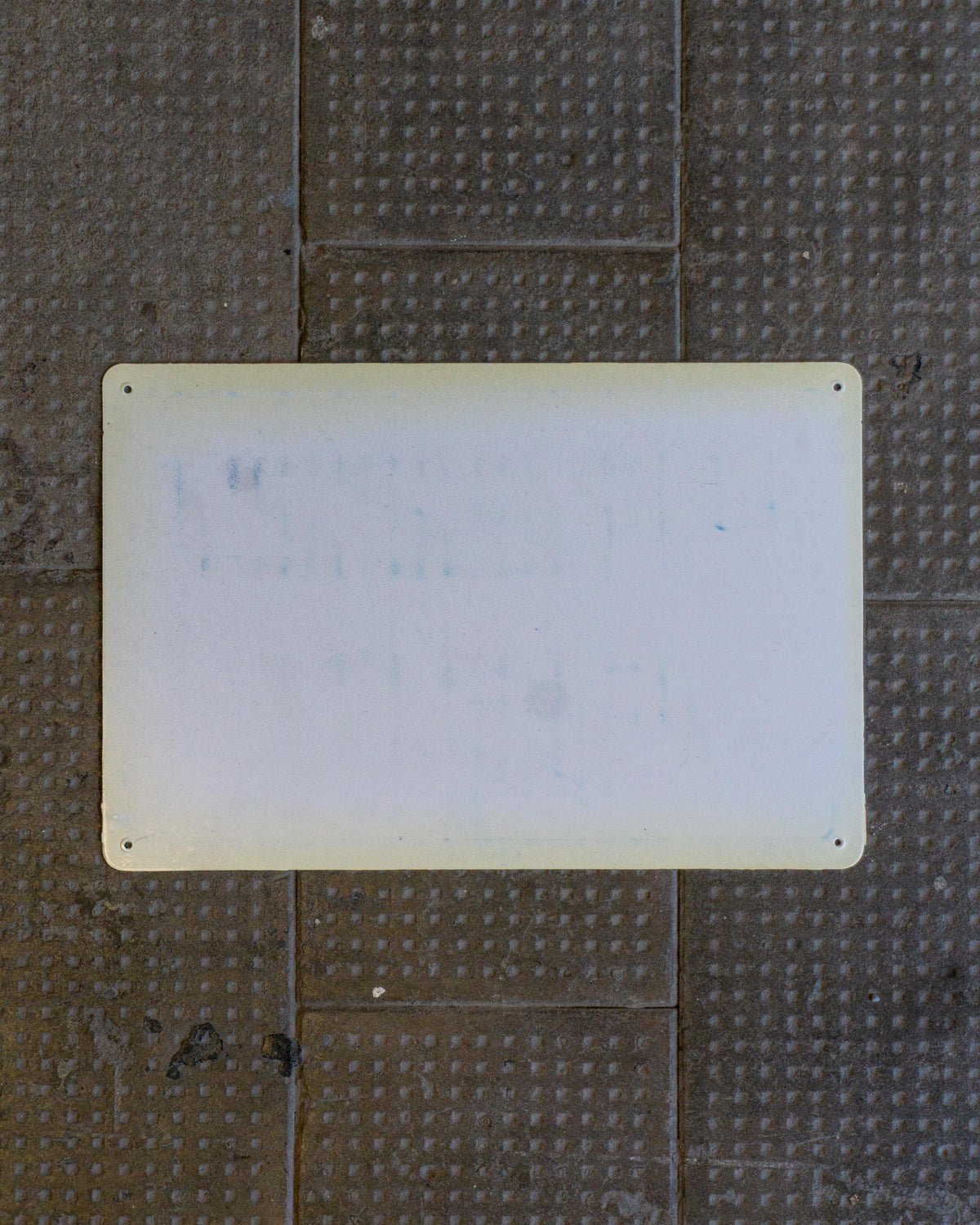Insegna “Prezzi fissi” blu – 1980
