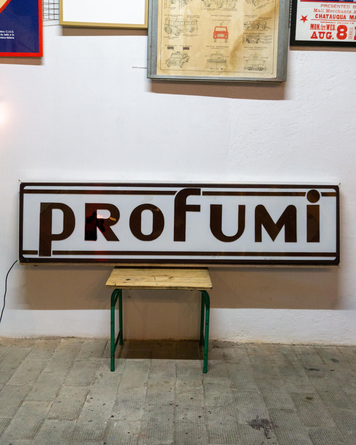 Insegna Profumi neon – Anni 70