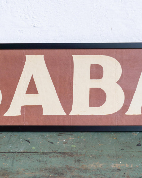 Insegna cinema “SABATO” – Cinema Lux