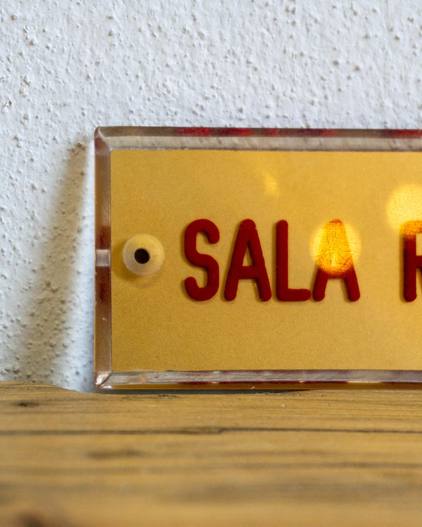 Insegna Sala Ristorante – 1980 Italia