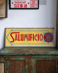 Insegna Salumificio – Brescia, Anni ’60