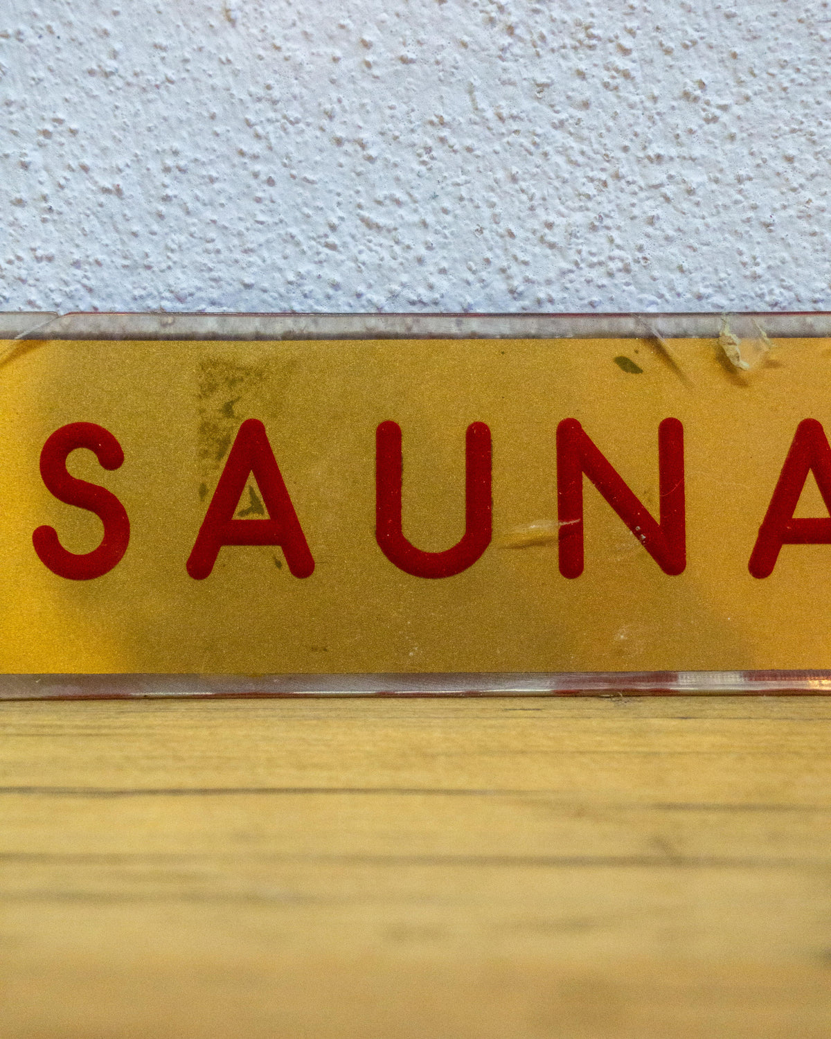 Insegna Sauna – 1980 Italia