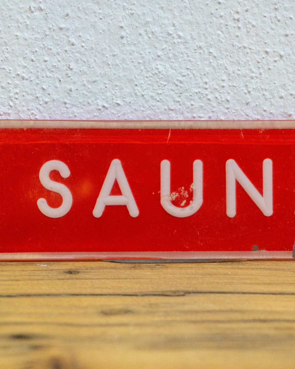 Insegna Sauna – 1980 Italia