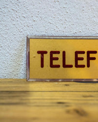 Insegna Telefono  – 1980 Italia