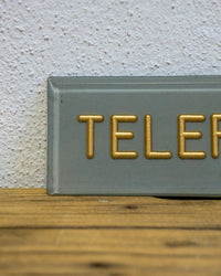 Insegna Telefono  – 1980 Italia