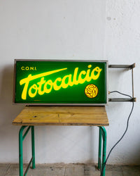 Insegna Luminosa Totocalcio – 1970