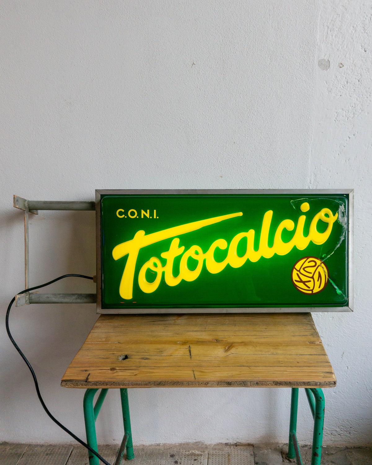 Insegna Luminosa Totocalcio – 1970