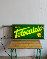 Insegna Luminosa Totocalcio – 1970