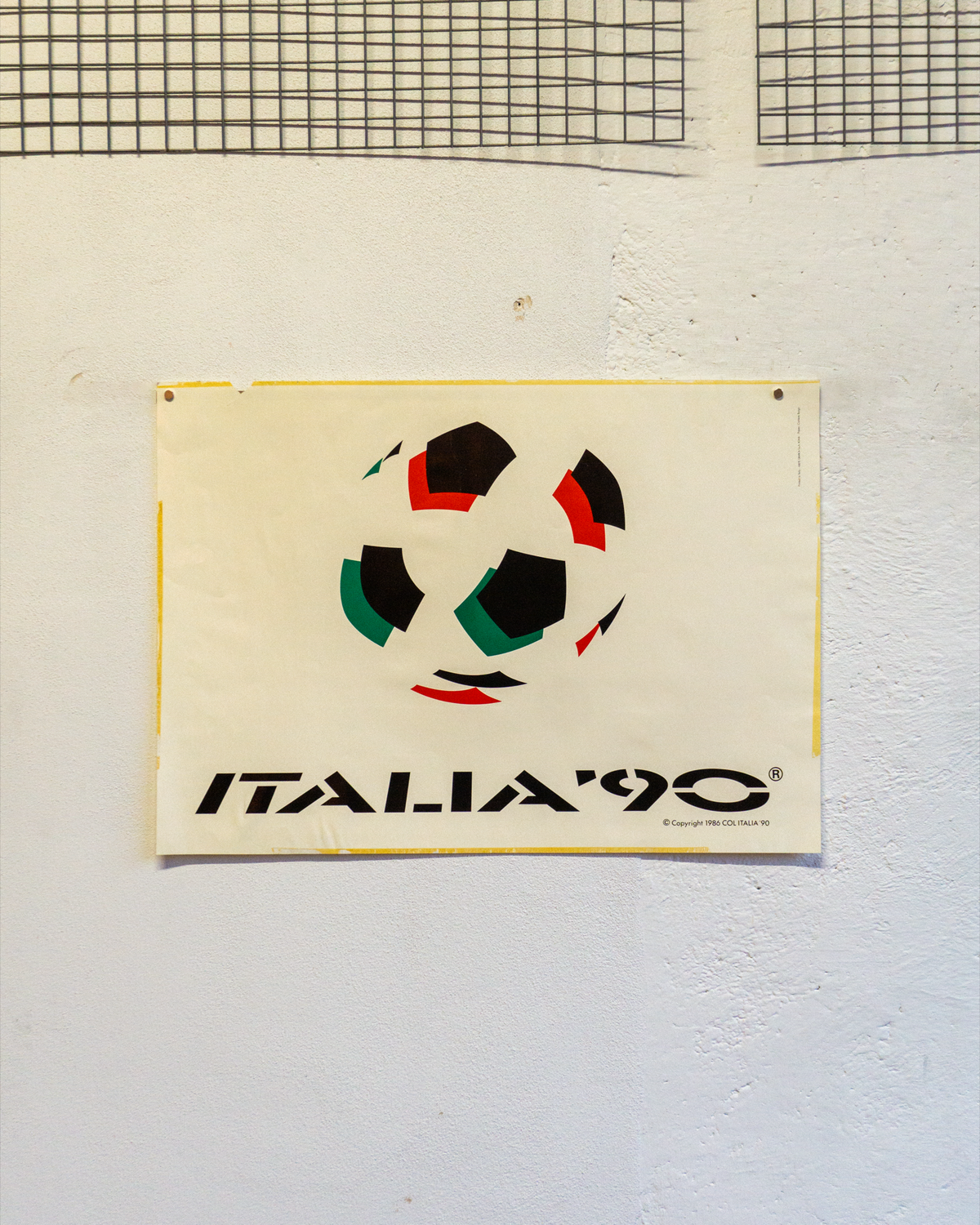 Manifesto Italia 90 - Mondiali di Calcio