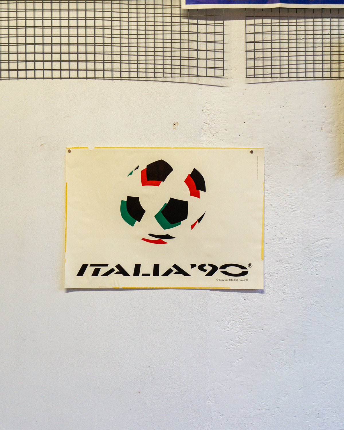 Manifesto Italia 90 - Mondiali di Calcio