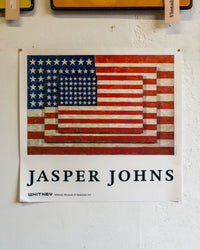 Manifesto Bandiera americana Jasper Johns - Whitney Museum of American Art 2002