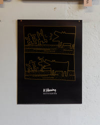Manifesto Keith Haring 1981 - Gallery APJ esclusiva Giappone