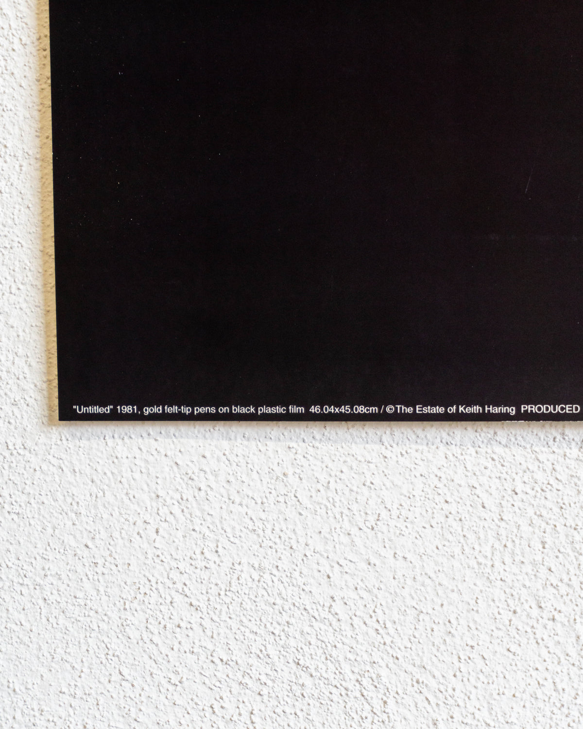 Manifesto Keith Haring 1981 - Gallery APJ esclusiva Giappone