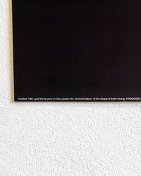 Manifesto Keith Haring 1981 - Gallery APJ esclusiva Giappone