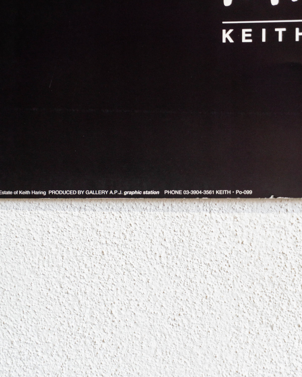 Manifesto Keith Haring 1981 - Gallery APJ esclusiva Giappone