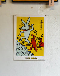 Manifesto Haring Bunny on the Move - Playboy 1999