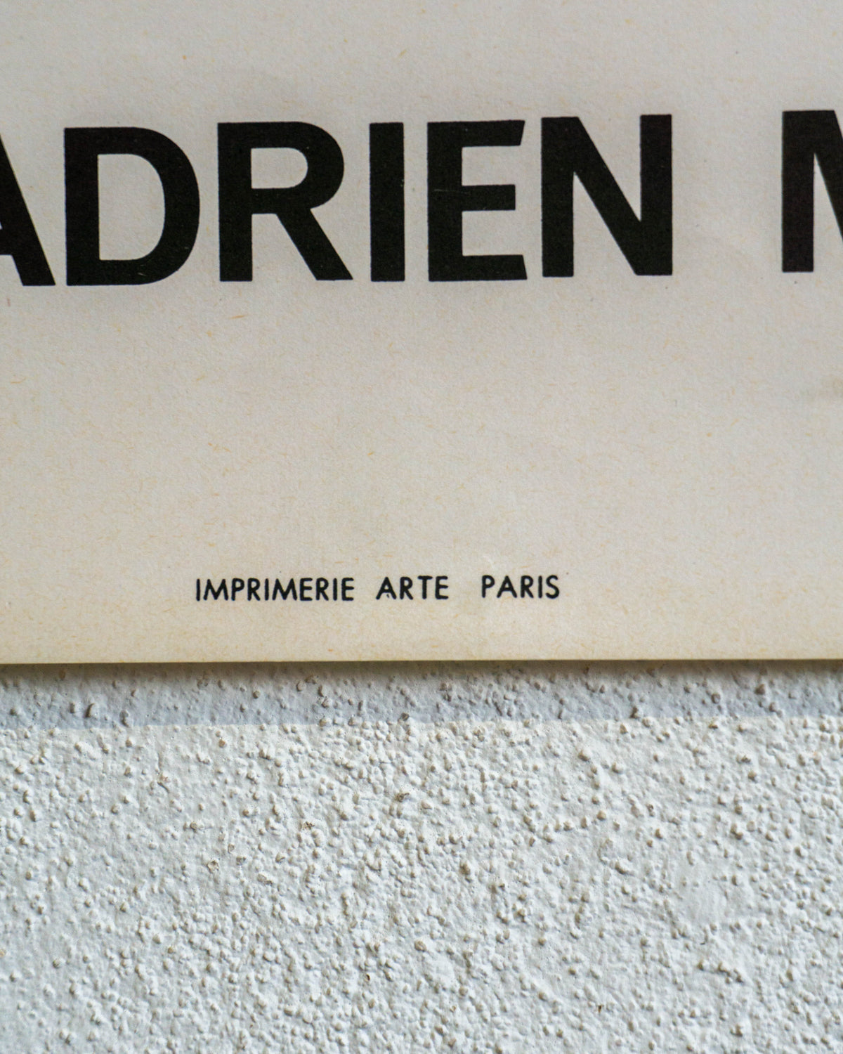 Manifesto Kelly Lithographies - Galerie Adrien Maeght Paris